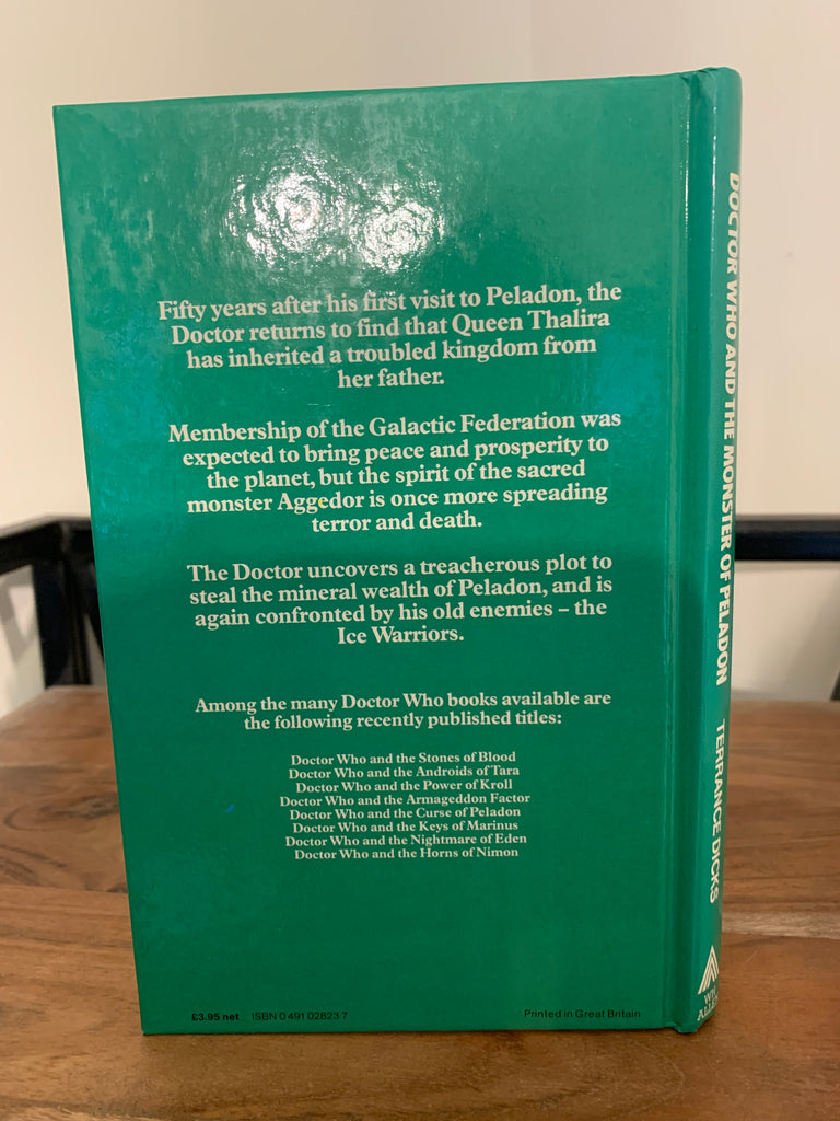 Doctor Who and the Monster of Peladon – Humford Mill Books