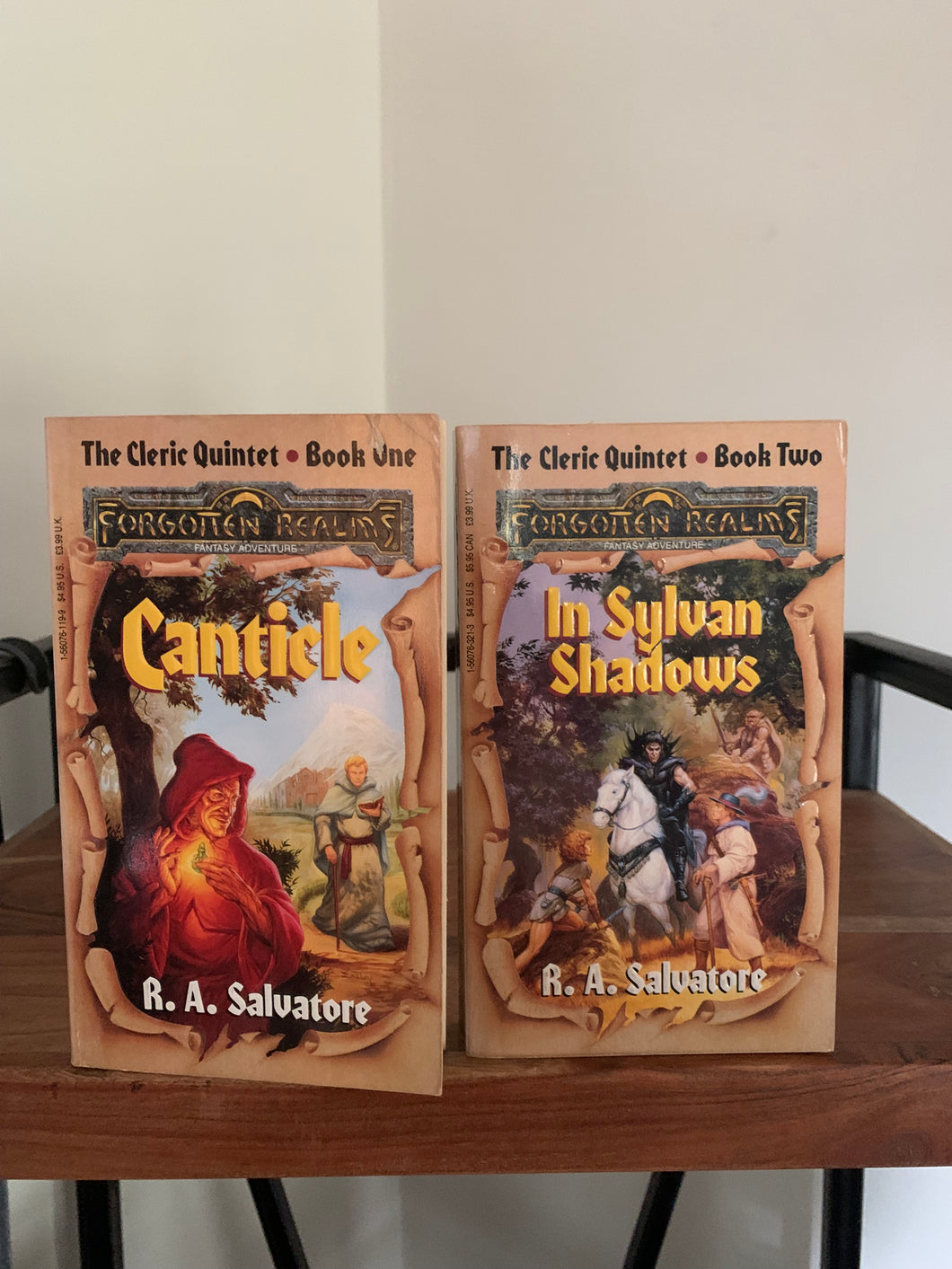 Forgotten Realms - The Cleric Quintet volumes 1-4 only