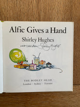 Alfie Gives a Hand (signed)