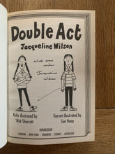 Double Act (signed) with publishers promotional flyer