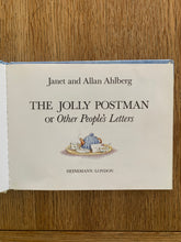 The Jolly Postman or Other People's Letters