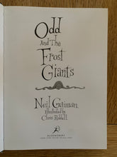 Odd and the Frost Giants