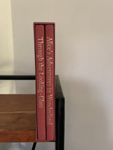 Alice's Adventures in Wonderland and Alice Through The Looking Glass: Folio Society (two volume set in slip case)