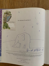 Elmer in the Snow (signed with Elmer doodle)