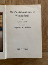 Alice's Adventures in Wonderland - 1923 edition with misspelt name to title page