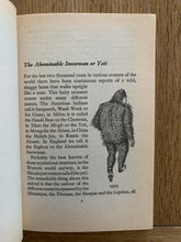 A Dictionary of Monsters and Mysterious Beasts