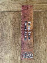 Artemis Fowl  (signed + promotional book mark)