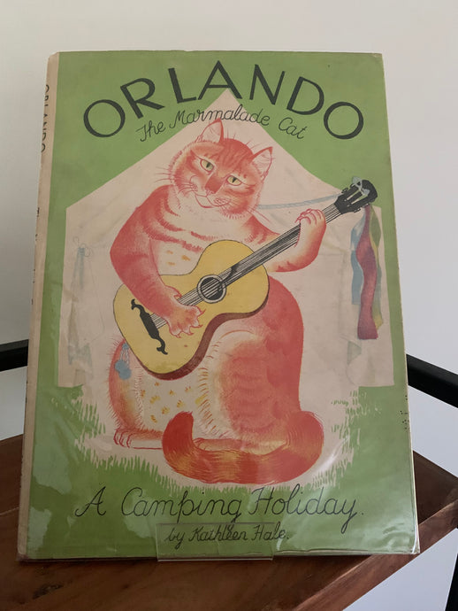 Orlando The Marmalade Cat - A Camping Holiday
