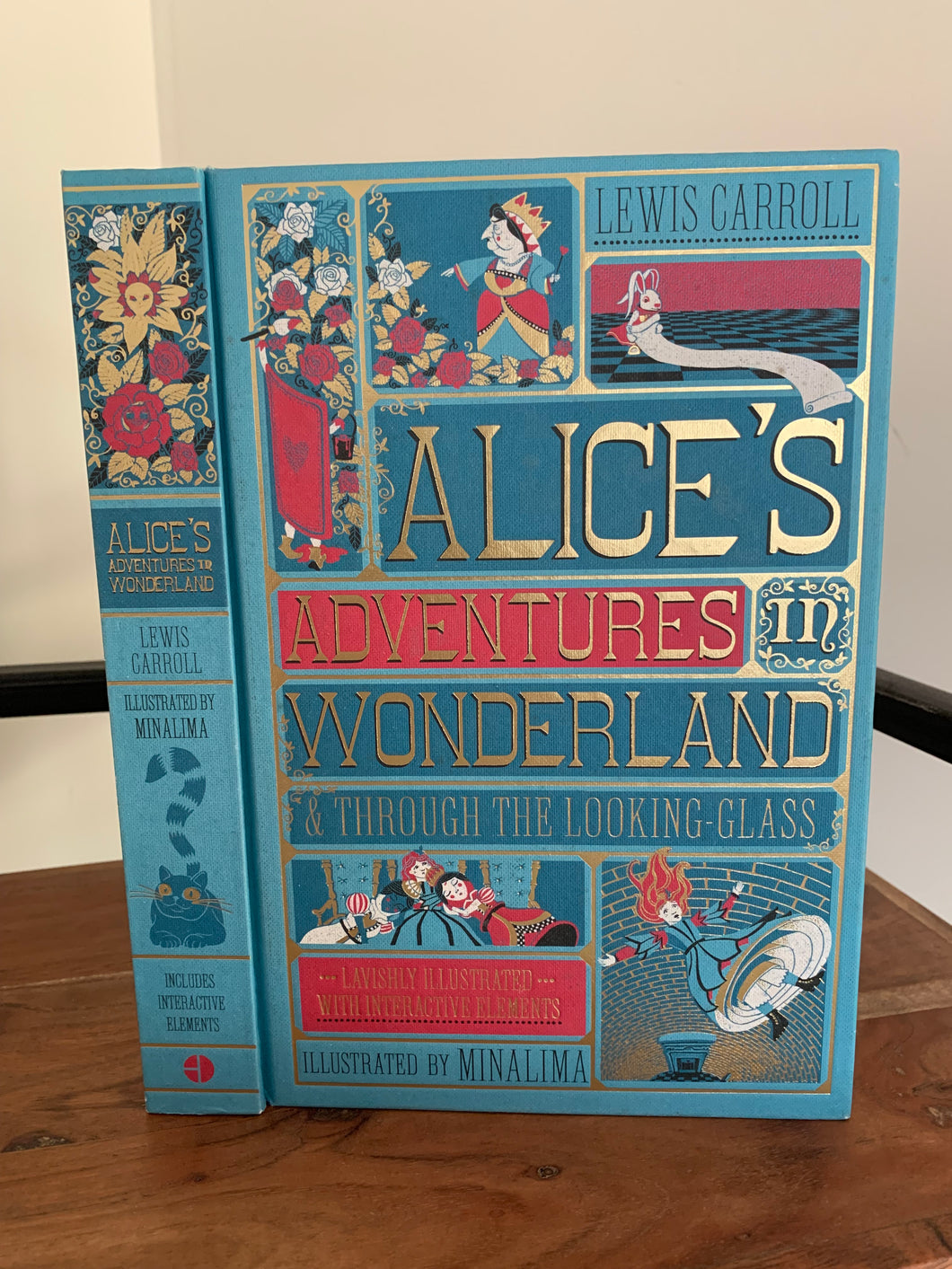 Alice's Adventures in Wonderland and Alice Through The Looking Glass