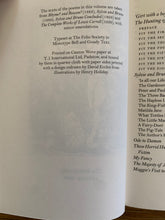 Complete Nonsense & Utter Nonsense: Folio Society (two volume set in slip case)