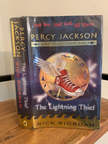 Percy Jackson and the Olympians - The Lightning Thief (signed)