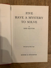 Five Have A Mystery To Solve