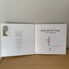 Everyone Hide From Wibbly Pig (signed)