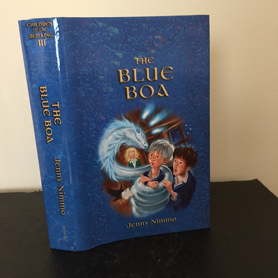 The Blue Boa. (Signed)