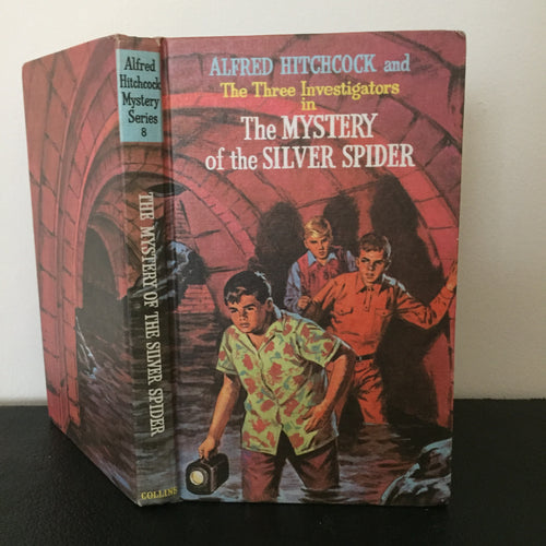 Alfred Hitchcock and The Three Investigators in The Mystery of The Silver Spider