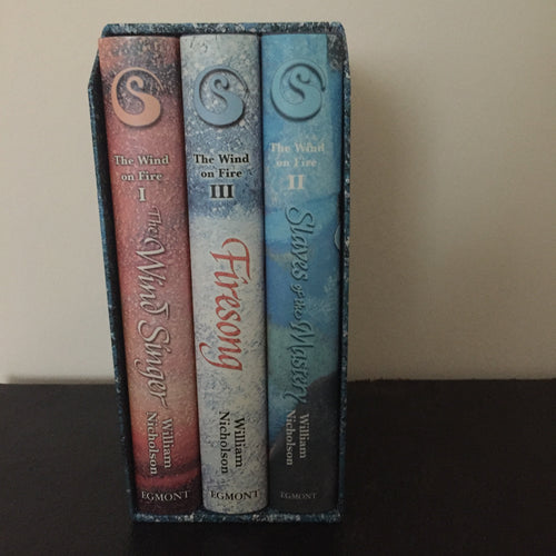 The Wind on Fire Trilogy 3 books in slip case. ‘The Wind Singer’ ‘Slaves of the Mastery’ & ‘Firesong'