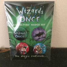 The Wizards of Once - Twice Magic (signed) plus collectors' badge set