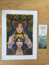 The Wicked King (signed with promotional print and bookmark)