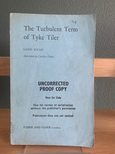 The Turbulent Term of Tyke Tiler (uncorrected proof)