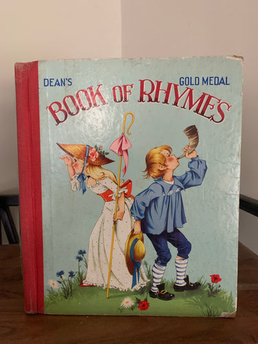 Dean's Gold Medal Book of Rhymes (signed)