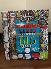 Tom Gates - Biscuits, Bands and Very Big Plans (signed)